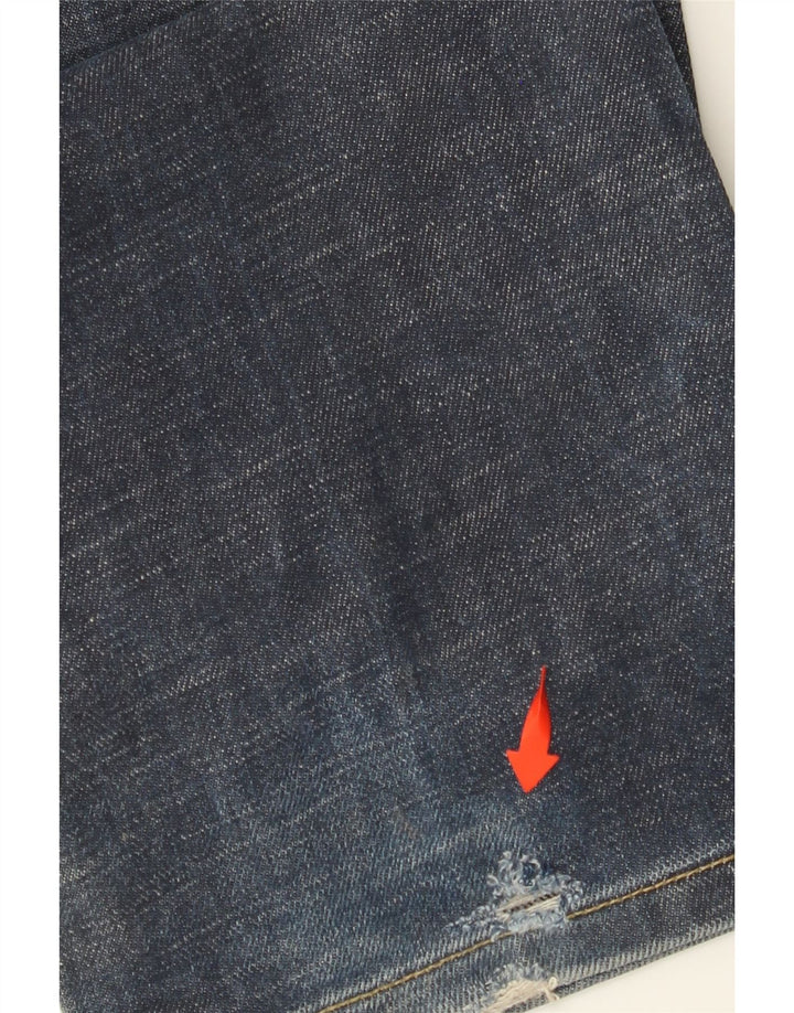 Calça jeans reta Maddox feminina LEE W31 L33 azul algodão