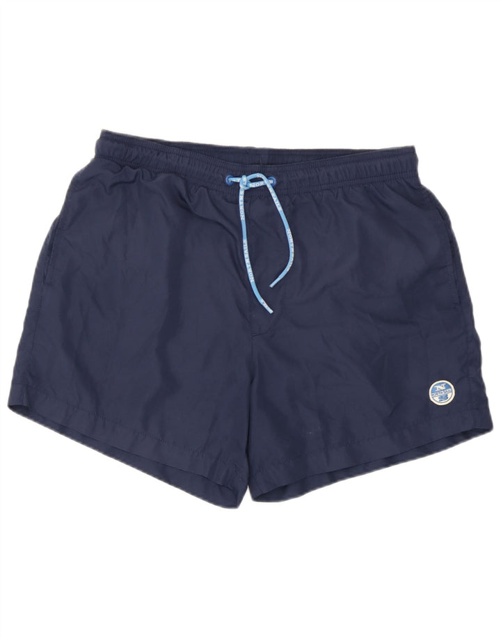 Shorts de natação masculino North Sails médio azul marinho