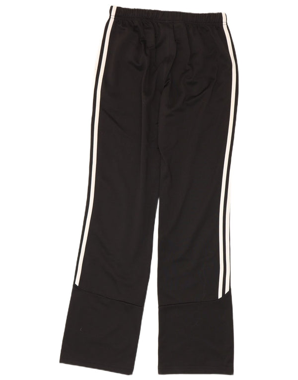 Calças de treino Adidas meninas 15-16 anos preto colorblock poliéster