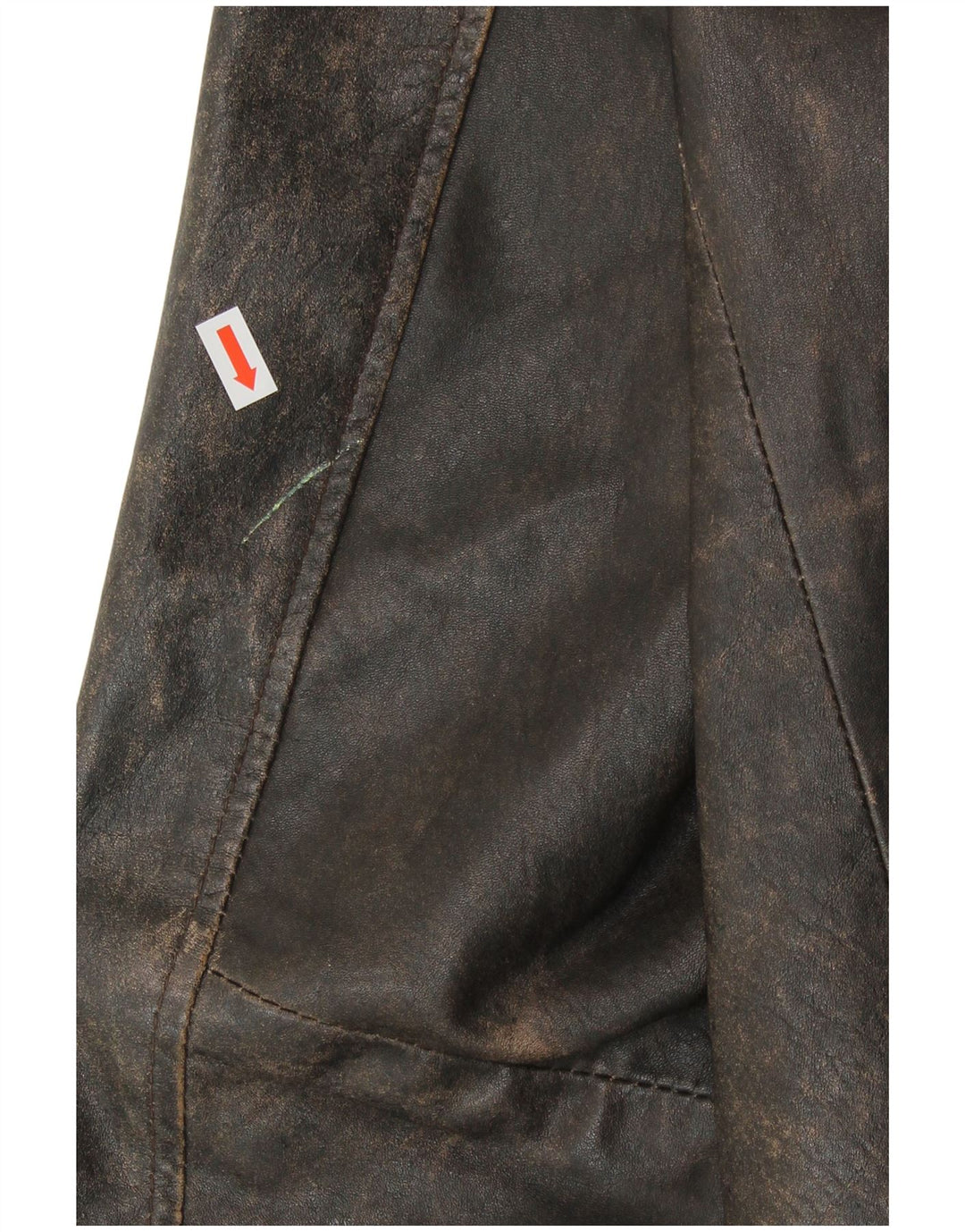 Jaqueta de couro masculina Mays & Rose IT 50 grande couro marrom