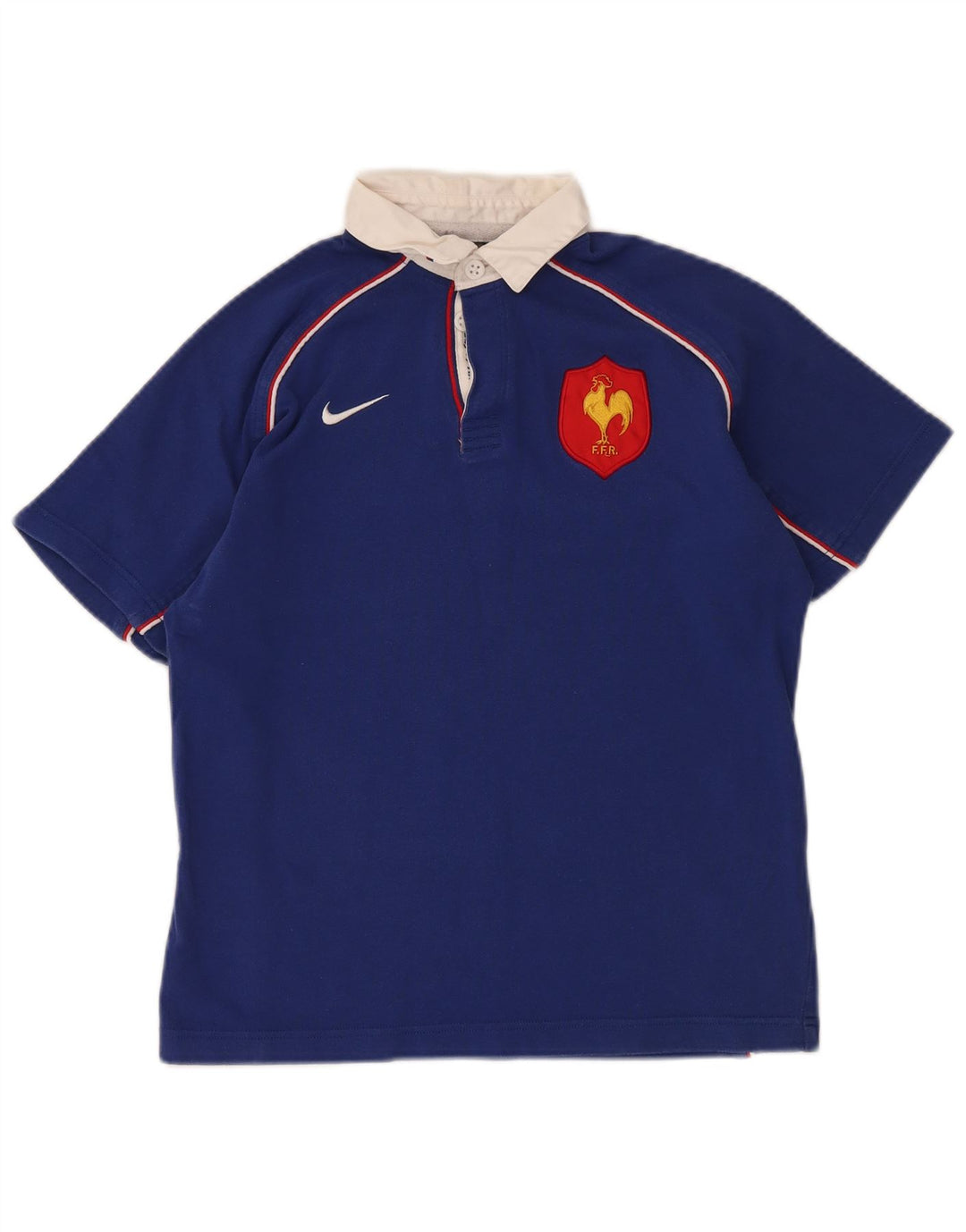 Camisa polo NIKE Boys Rugby 12-13 anos grande azul