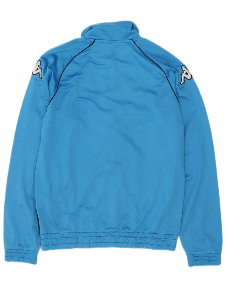 Jaqueta Kappa Boys Graphic Tracksuit 13-14 anos Azul Colorblock
