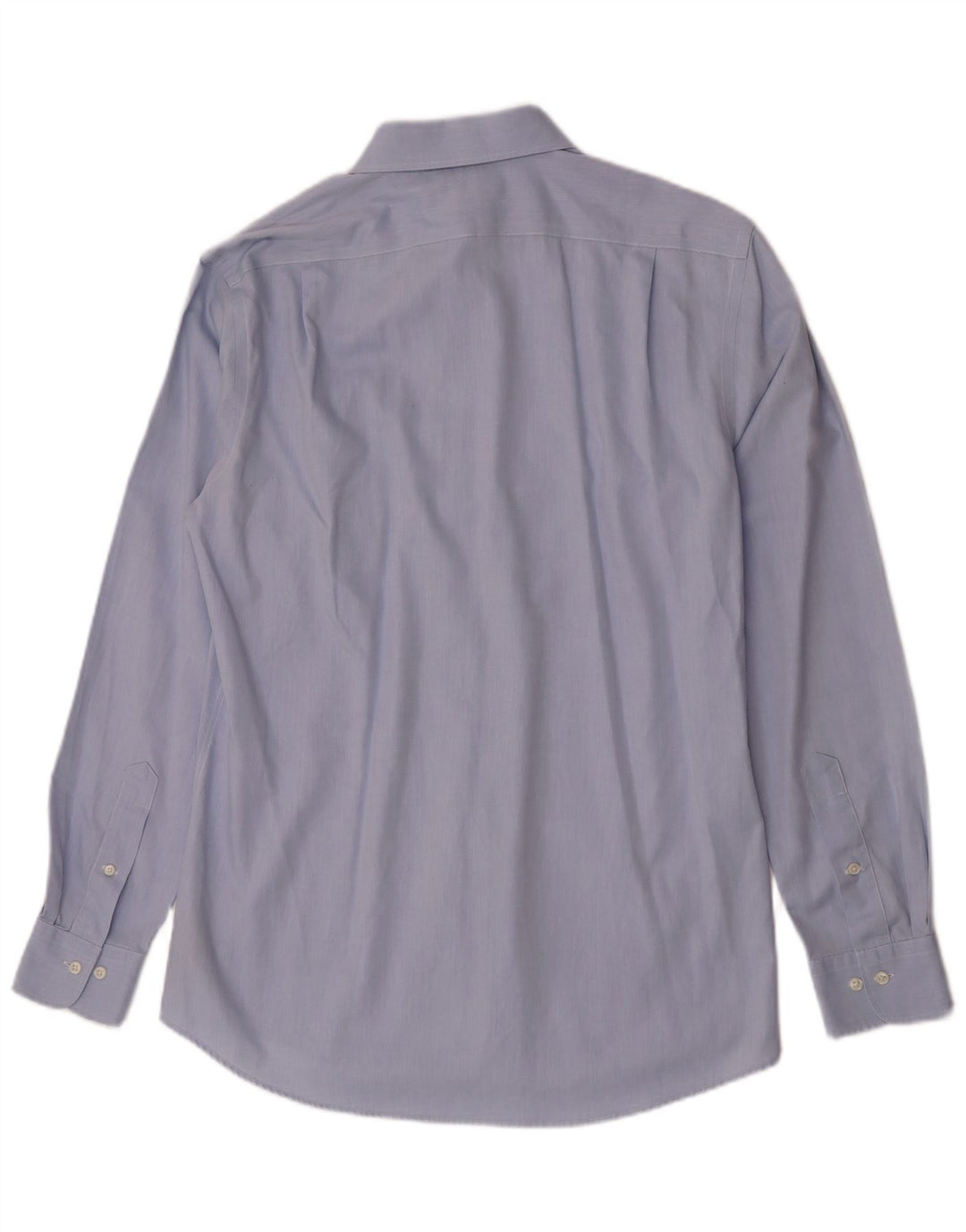 Camisa masculina Ralph Lauren tamanho 15 1/2 39 algodão azul médio