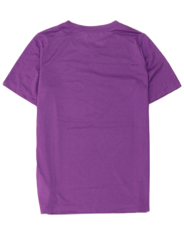 Camiseta Nike Boys Rafa Top 13-14 Anos XL Roxo Manchado Poliéster