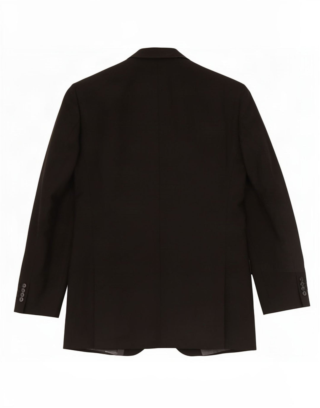 Jaqueta blazer masculina longa de 3 botões Marks & Spencer Reino Unido 40 médio preto