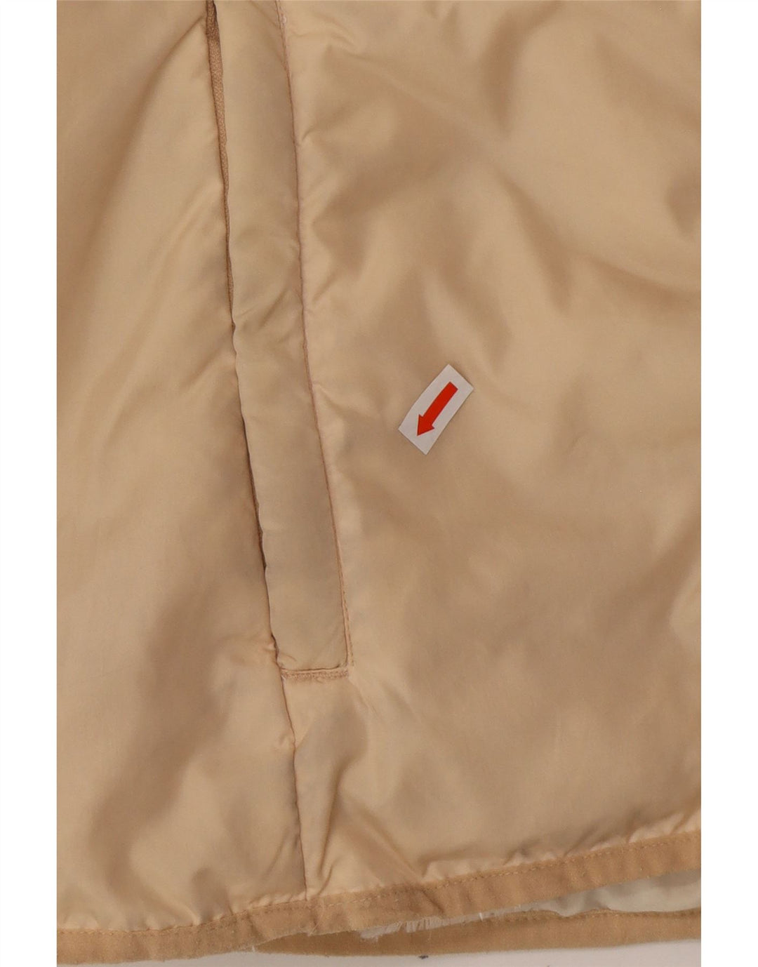 LOTTO Colete feminino acolchoado UK 8 pequeno nylon bege