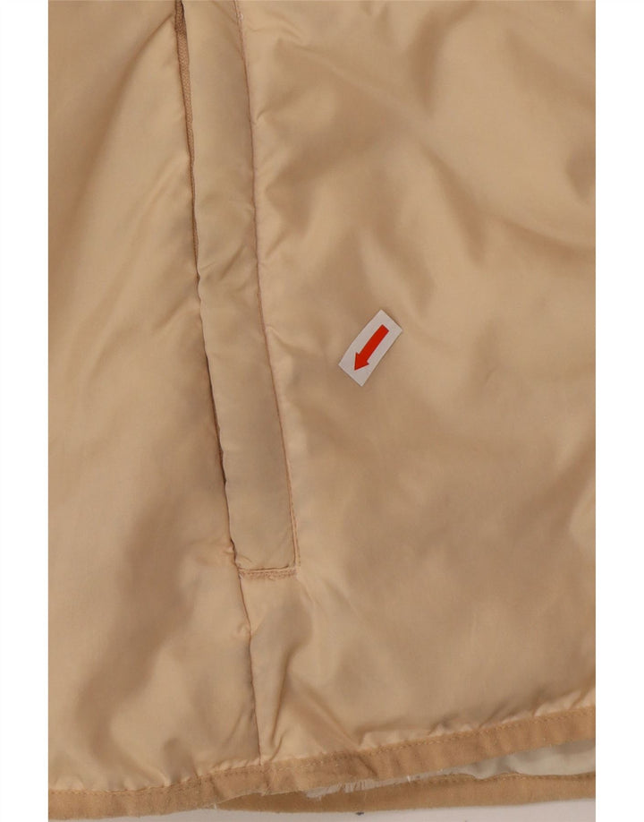 LOTTO Colete feminino acolchoado UK 8 pequeno nylon bege