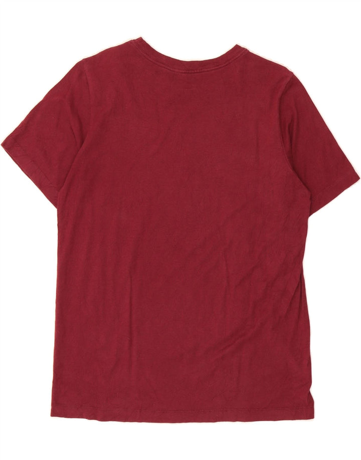 NIKE Womens T-Shirt Top UK 18 XL Burgundy Vintage Nike and Second-Hand Nike from Messina Hembry 