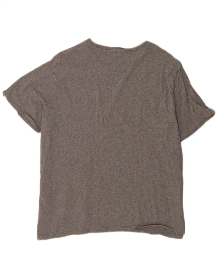 Camiseta gráfica masculina Levi's Top 2XL algodão cinza