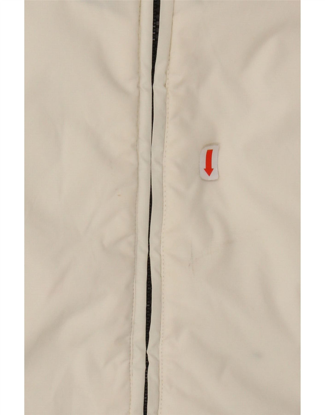 Jaqueta feminina acolchoada com capuz SERGIO TACCHINI IT 44 médio branco poliamida