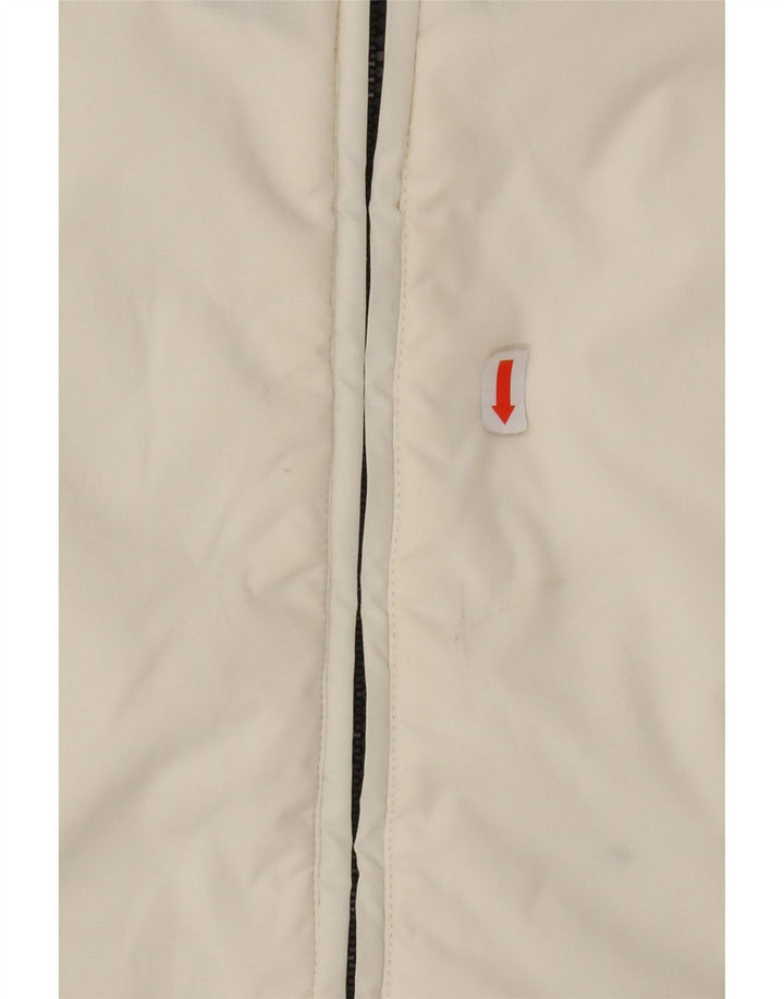 Jaqueta feminina acolchoada com capuz SERGIO TACCHINI IT 44 médio branco poliamida