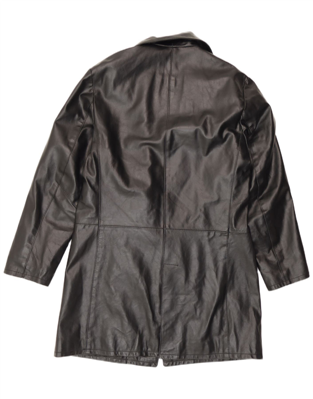 Casaco de couro masculino Blustaff UK 40 grande couro preto