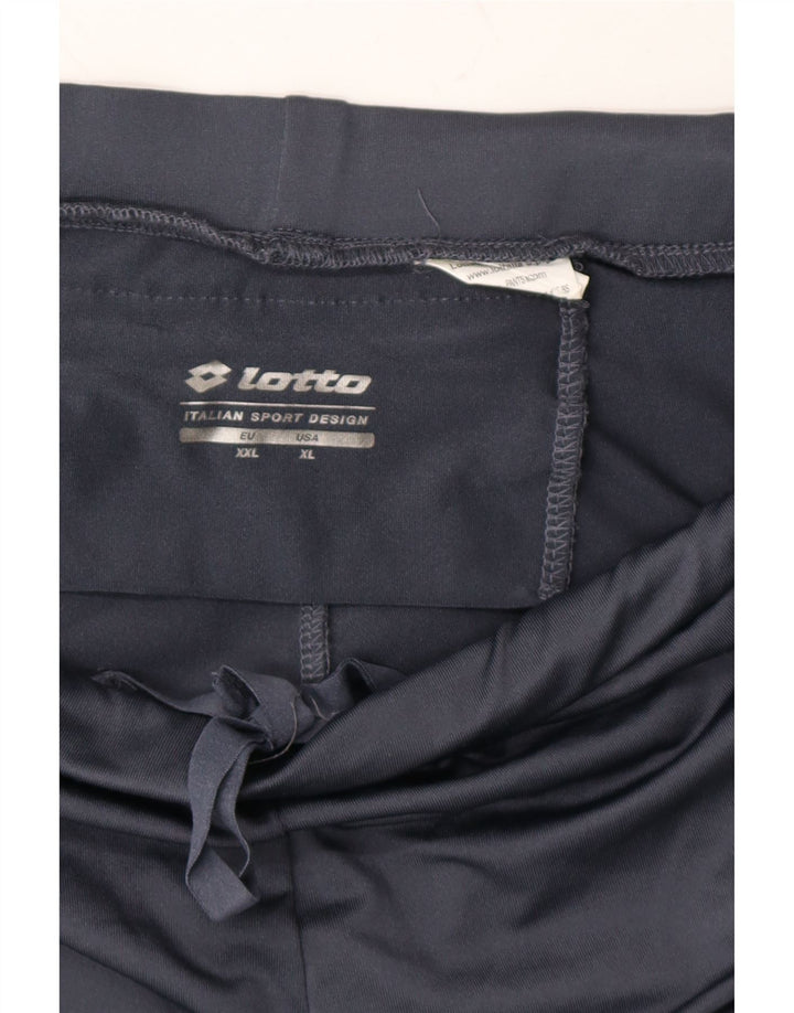 LOTTO Womens Capri Tracksuit Trousers UK 18 XL  Grey Vintage Lotto and Second-Hand Lotto from Messina Hembry 