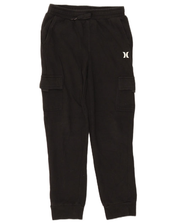 Calça de treino Hurley Boys Cargo Joggers 10-11 anos médio preto