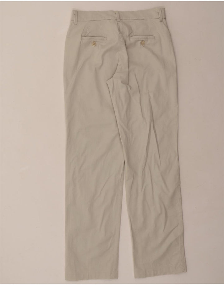 LEE Womens Straight Casual Trousers US 10 Large W32 L33 Beige Cotton Vintage Lee and Second-Hand Lee from Messina Hembry 