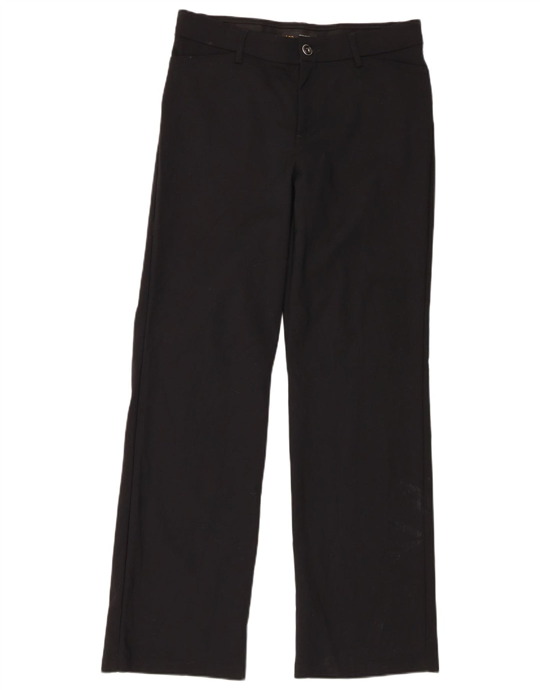 Lee Calça feminina casual de cintura média e ajuste regular W32 L32 preta
