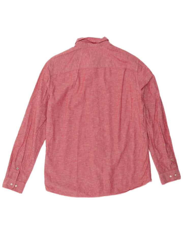 Camisa masculina JACK & JONES grande algodão vermelho