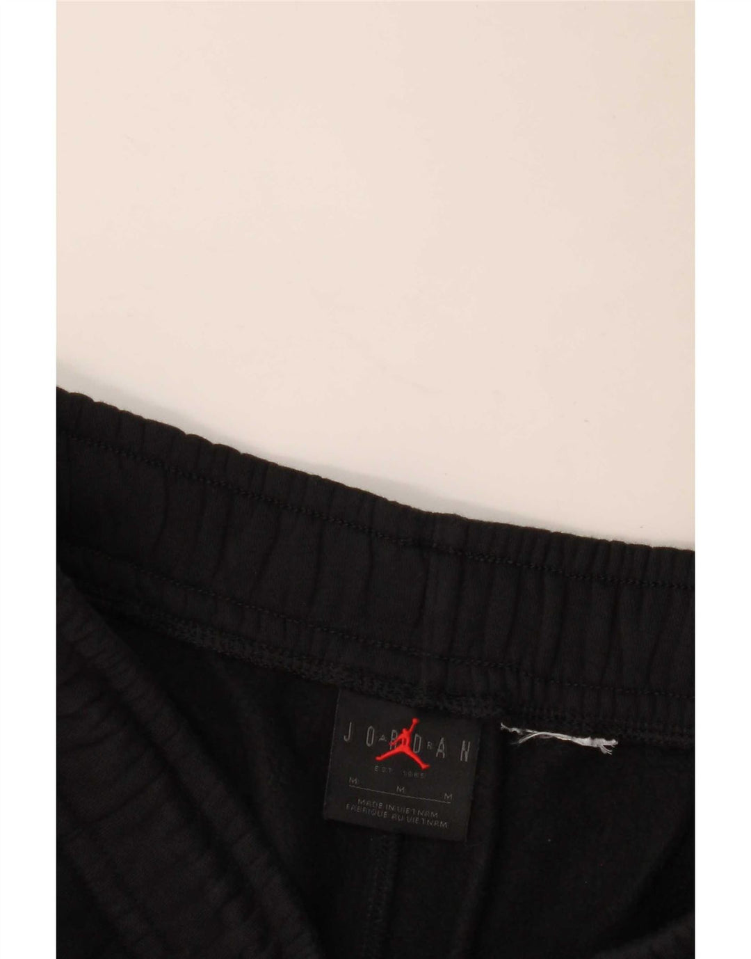 Jordan Mens Graphic Calças de treino Joggers Médio Preto