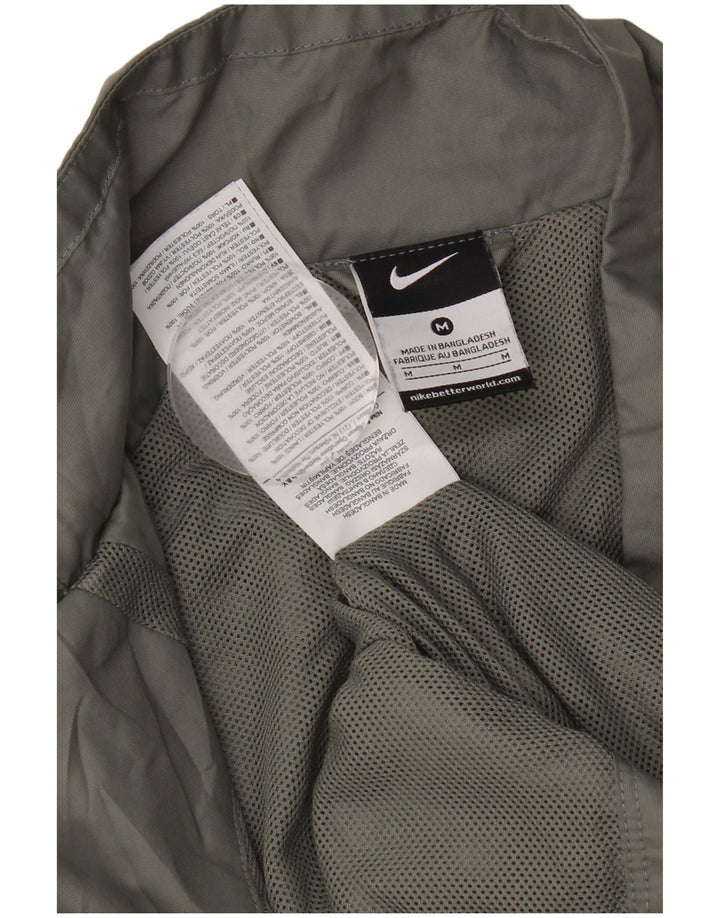 Nike Mens Treino Top Jacket Médio Cinza Poliéster Esportes