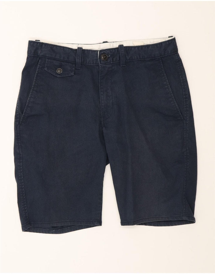 Shorts de veludo masculino Levi's W31 médio azul marinho algodão