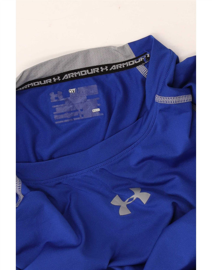 Under Armour Mens Graphic Top manga comprida azul médio