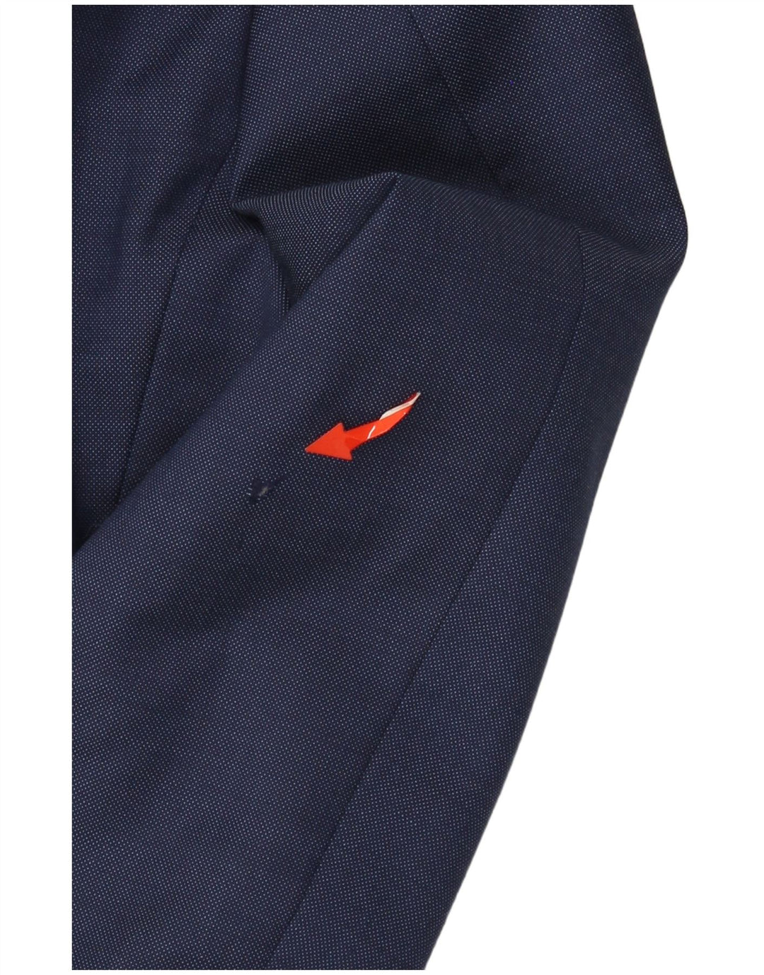 Jaqueta blazer masculina de 2 botões HUGO BOSS UE 50 grande lã azul
