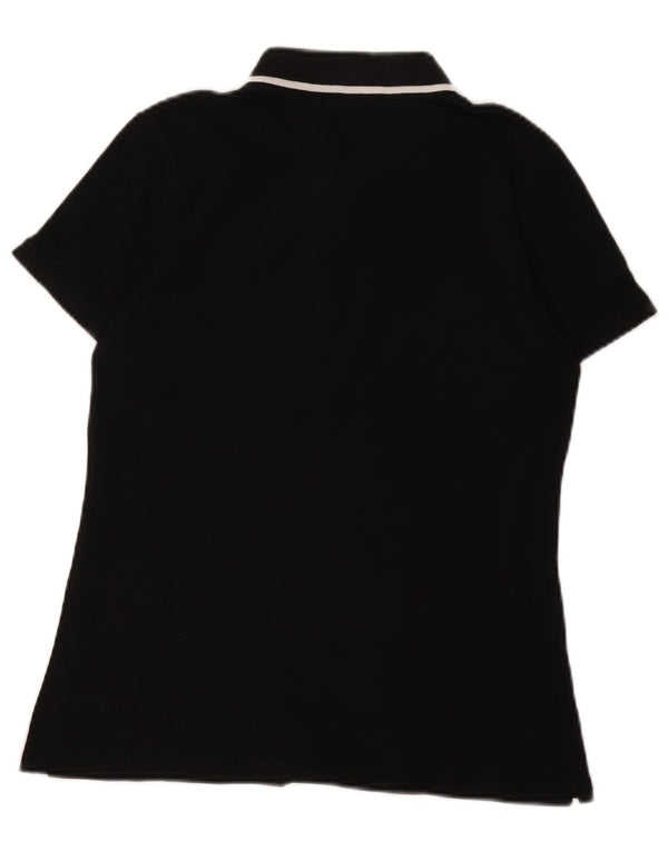 Camisa polo feminina Lotto UK 12 média preta