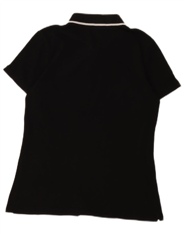 Camisa polo feminina Lotto UK 12 média preta