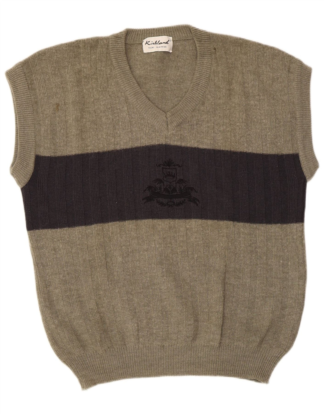 Regata masculina KIRKLAND com colete IT 52 grande bloco colorido cáqui