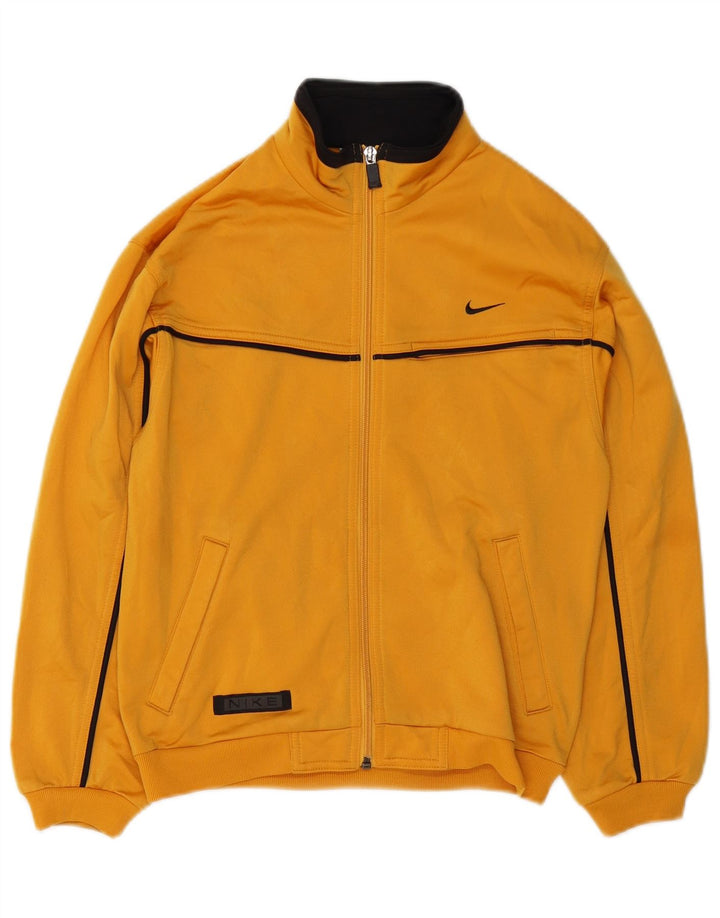 Jaqueta Nike Boys Tracksuit Top 10-11 Anos Poliéster Amarelo Médio