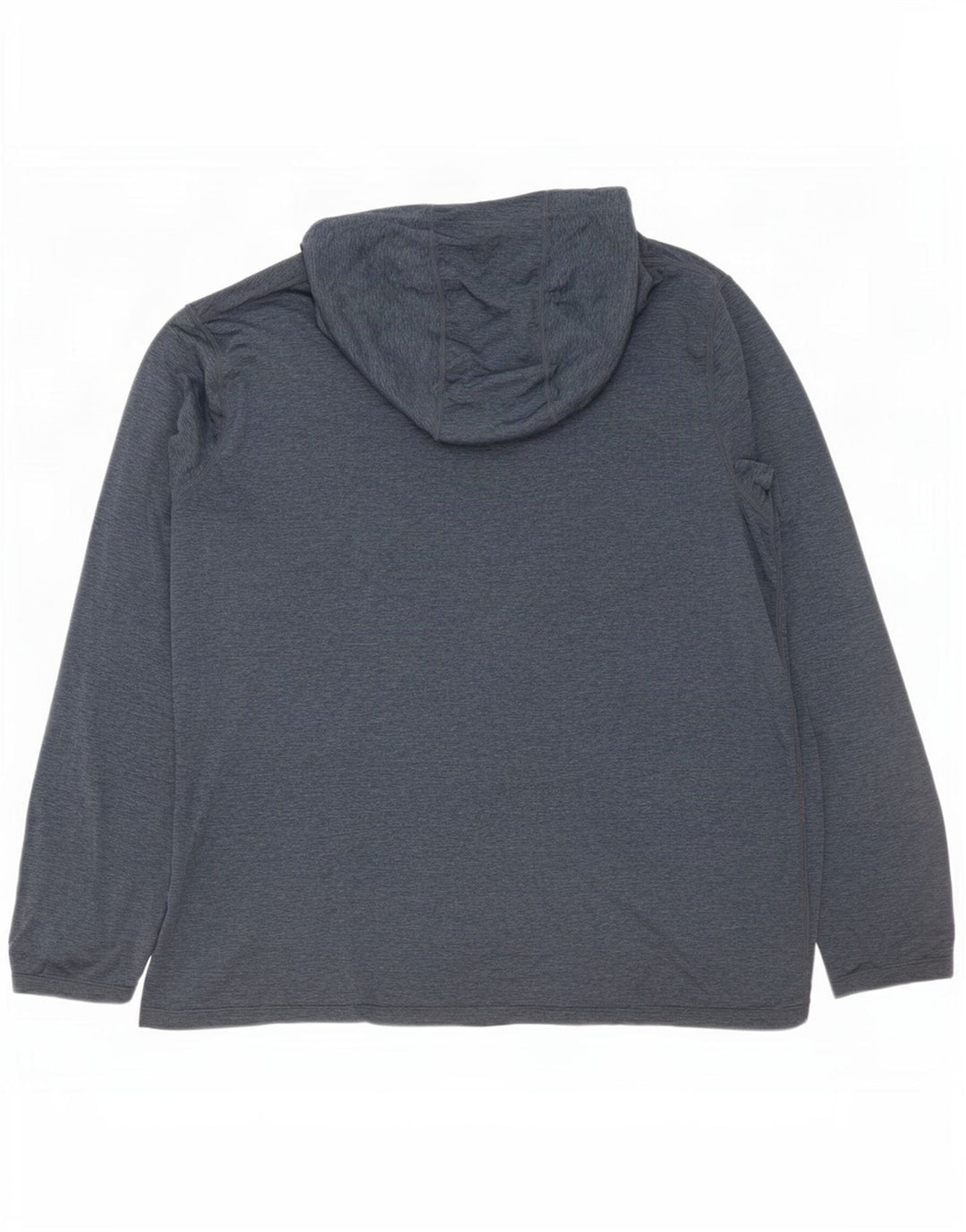 Top masculino com capuz Rohan manga comprida 2XL poliéster cinza