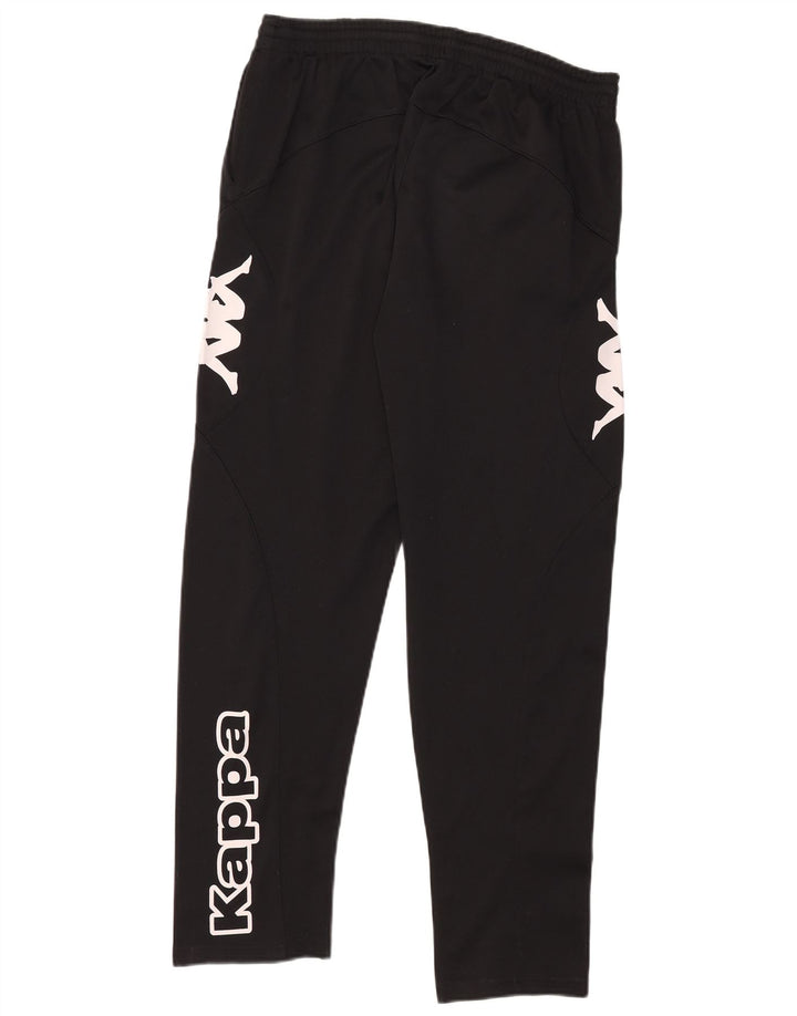 Calça de treino masculina Kappa Graphic XL poliéster preto