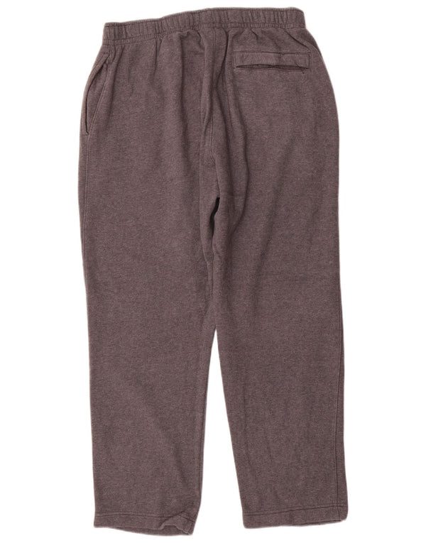 Calça de treino masculina Nike grande algodão cinza