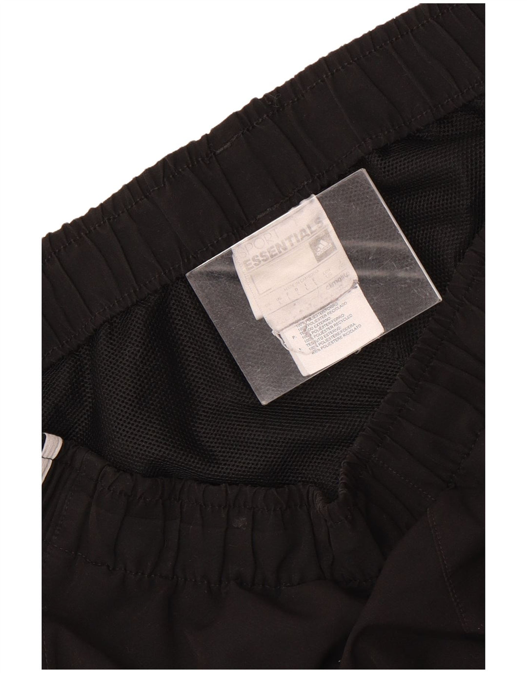 Adidas Mens Climalite Sport Shorts Grande Poliéster Preto