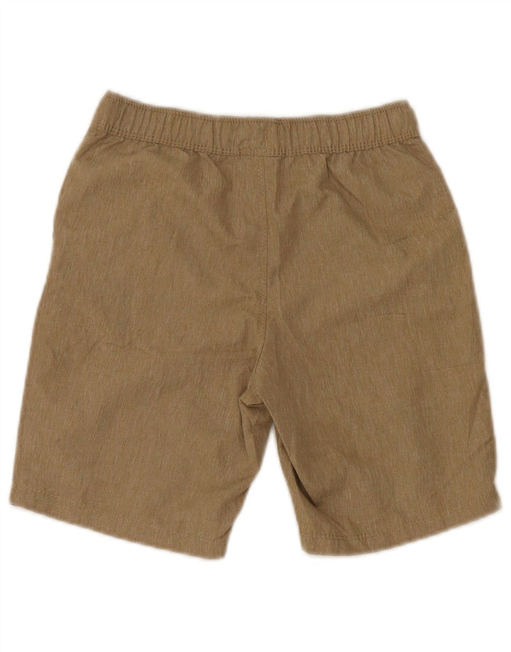 Hurley Boys Sport Shorts 8-9 Anos Pequeno Poliéster Marrom