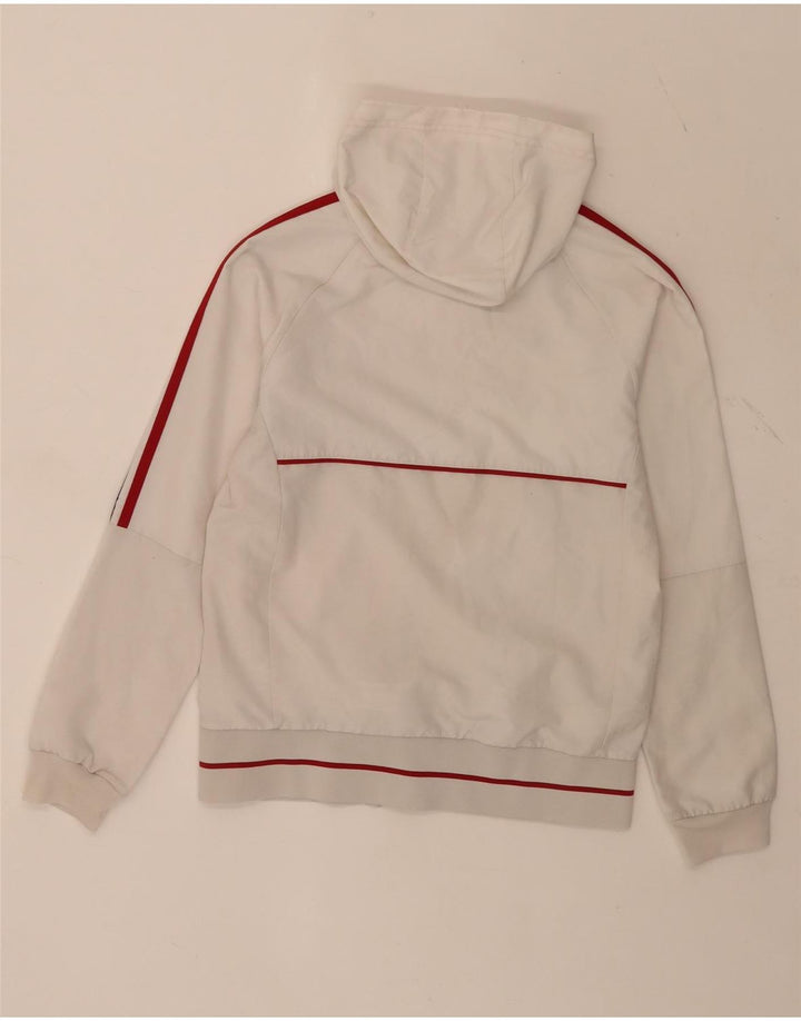 Adidas Meninos Fly Emirates Graphic Tracksuit Top Jaqueta 11-12 Anos Branco