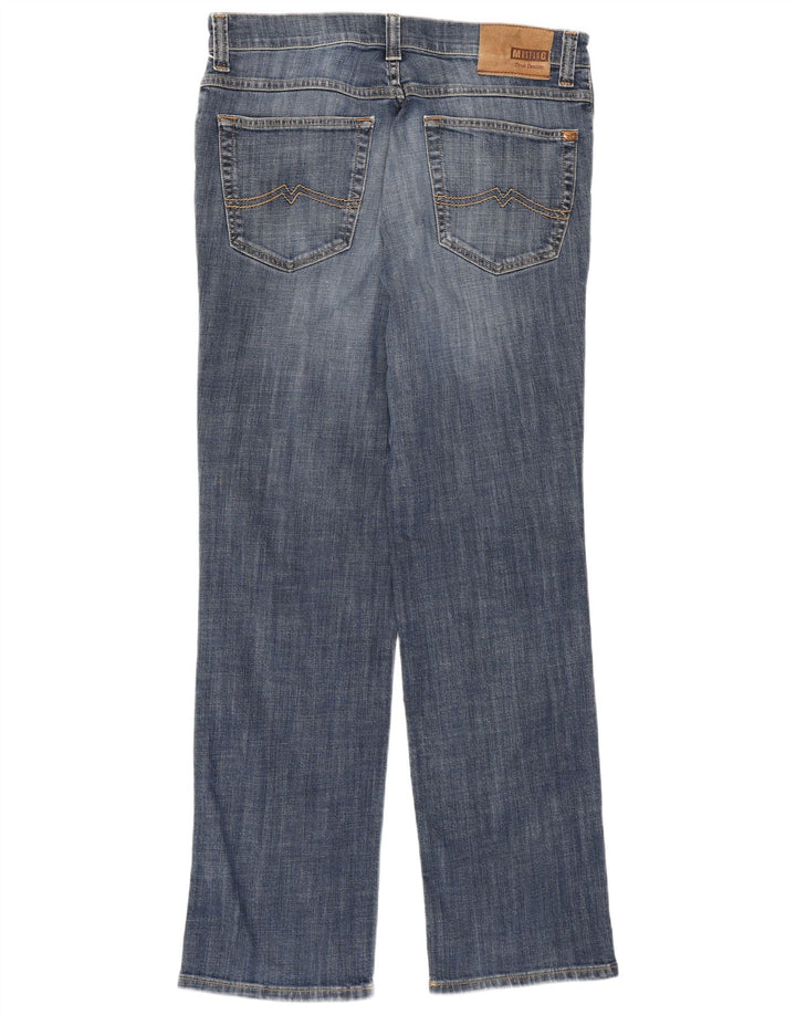 Mustang Mens Tramper Slim Fit Jeans Reta W34 L32 Azul