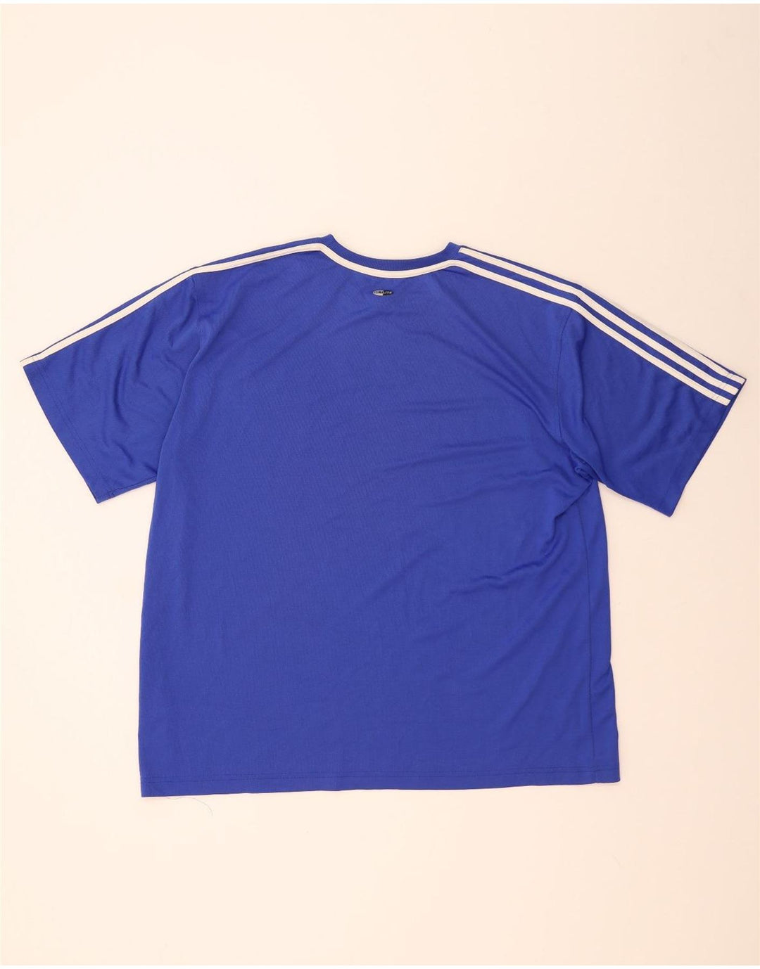 Camiseta Adidas Masculina Climalite Top 2XL Azul Poliéster