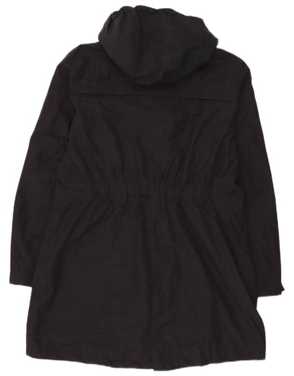 Jaqueta parka feminina com capuz Mountain Warehouse UK 18 XL algodão preto