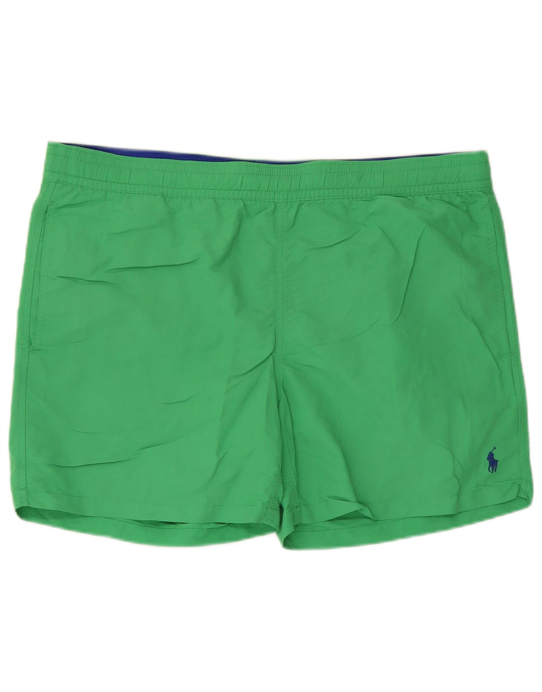 Polo Ralph Lauren Calções de banho masculinos poliéster verde médio