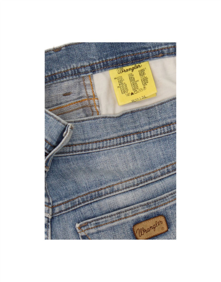 Jeans retos masculinos WRANGLER W32 L34 algodão azul