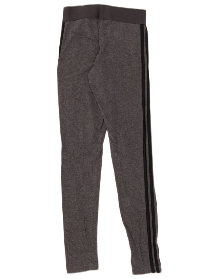 Leggings Adidas Mulher UK 4/6 XS Cinza