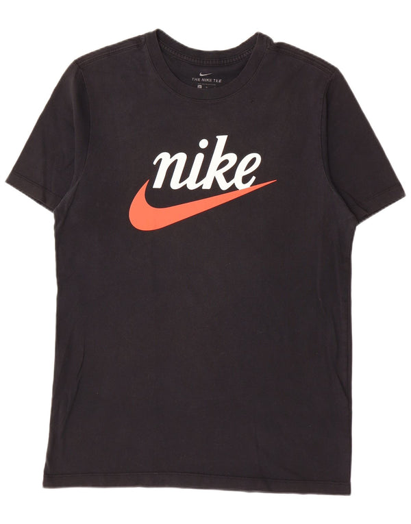 Camiseta Nike masculina gráfica Top médio preto