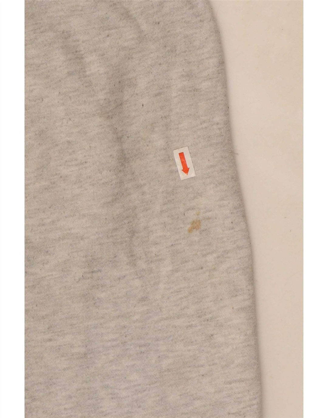 Calça de treino feminina Topshop Joggers UK 8 poliéster manchado cinza pequeno