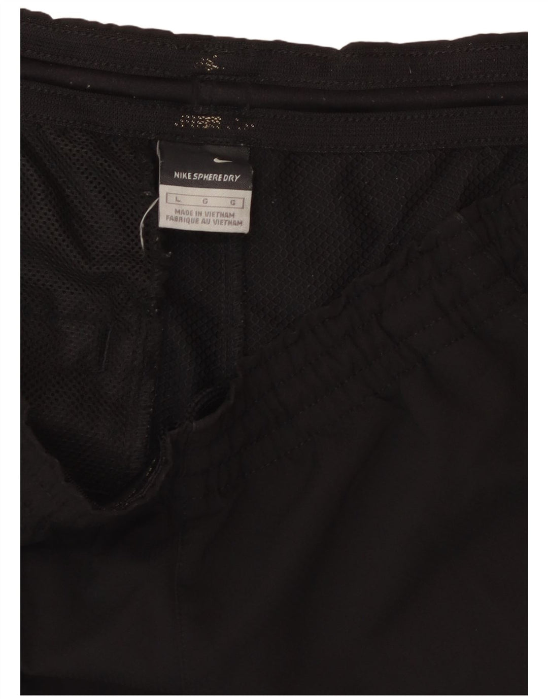 Shorts esportivos masculinos NIKE grandes pretos