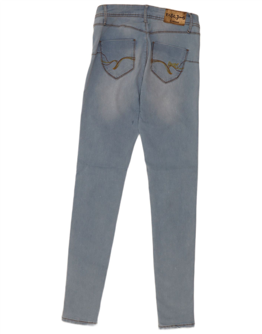 Desigual Jeans Skinny Feminino W27 L31 Azul