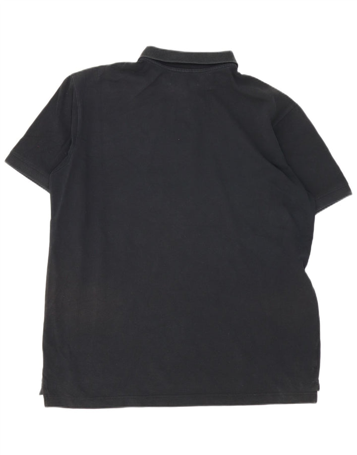 Camisa polo masculina KAPPA XL algodão preto