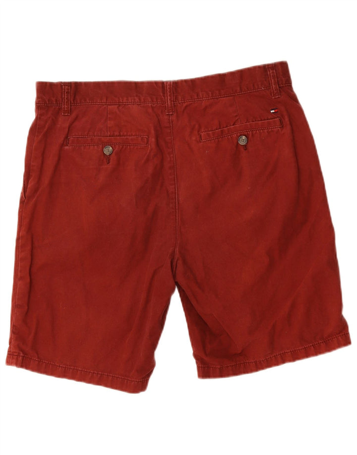 Tommy Hilfiger Mens Chino Shorts W33 Médio Algodão Marrom