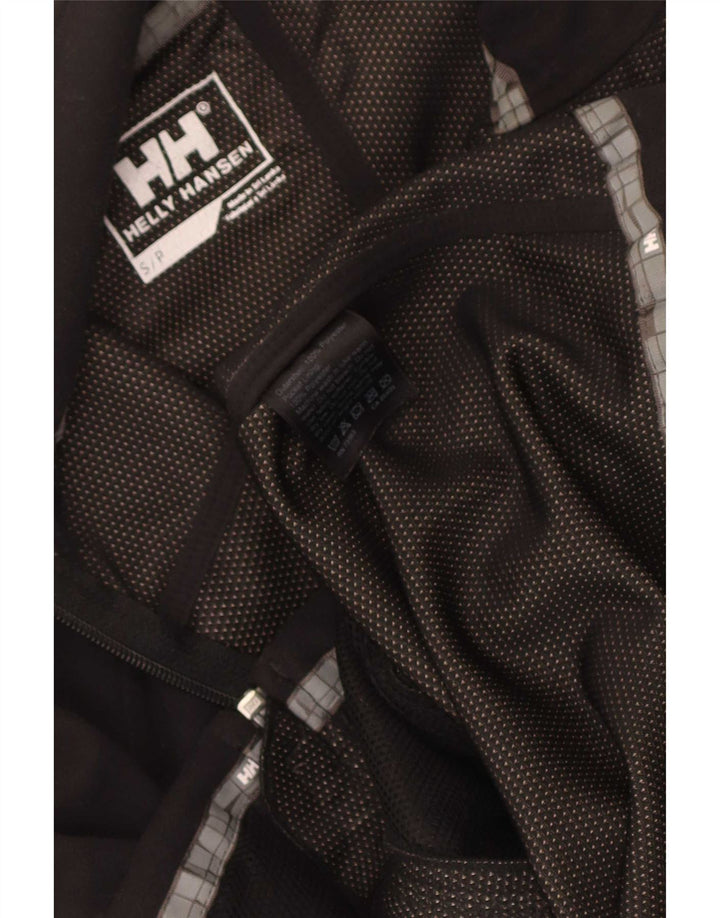 Jaqueta de chuva feminina Helly Hansen UK 10 poliéster preto pequeno