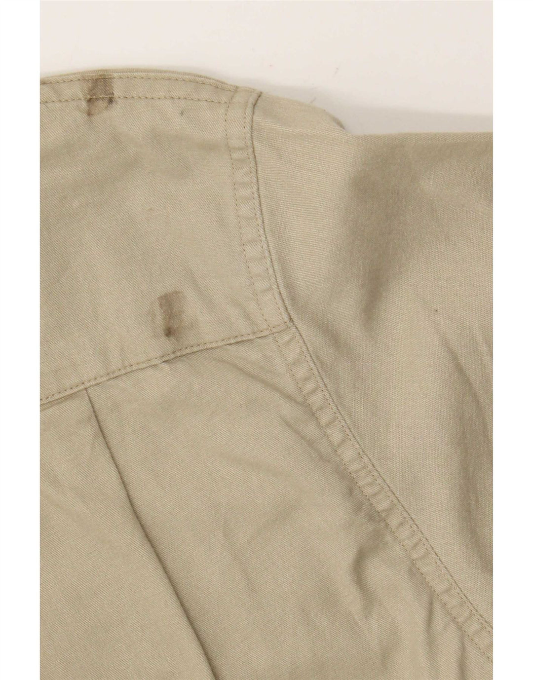 Camisa Wrangler masculina de manga curta XL algodão cáqui